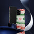 Watercolor Christmas Knitting - Impact Resistant Phone Case